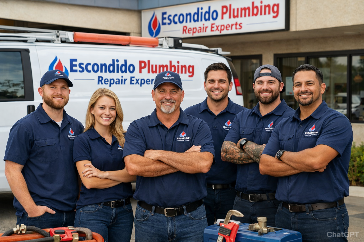 Escondido Plumbing Repair Experts professional team